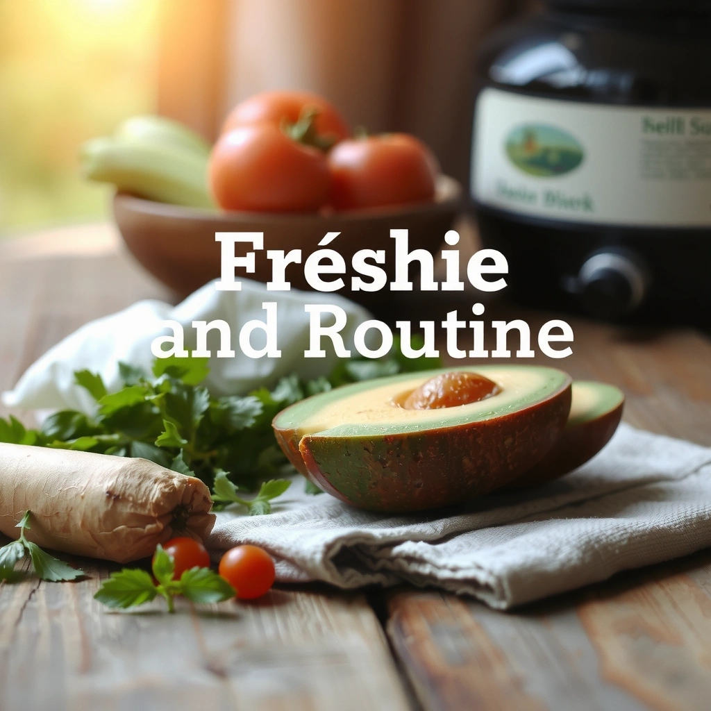 Symbol für Frische und Routine